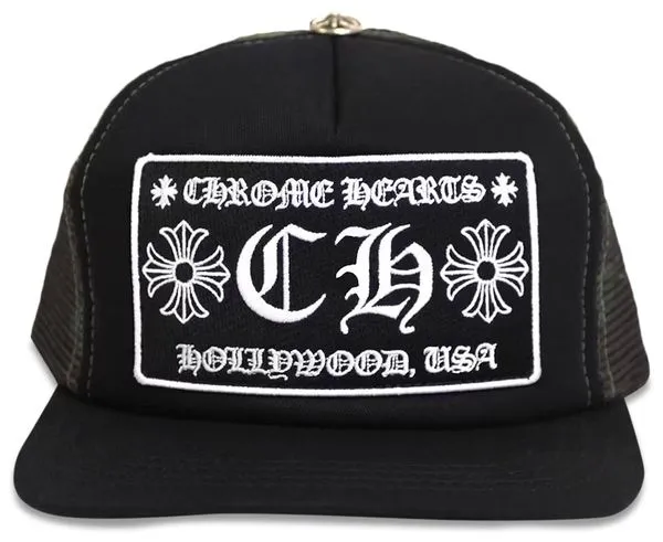 CH Hollywood Trucker Black Cap