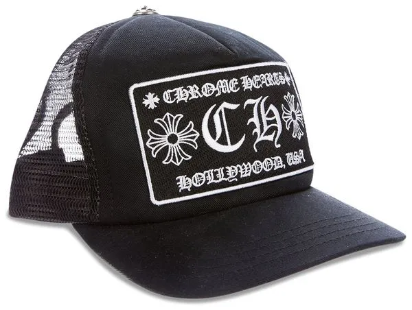 Ch Hollywood Trucker Cap Black