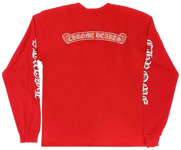 Chrome Hearts Scroll Label Long-Sleeve - 1
