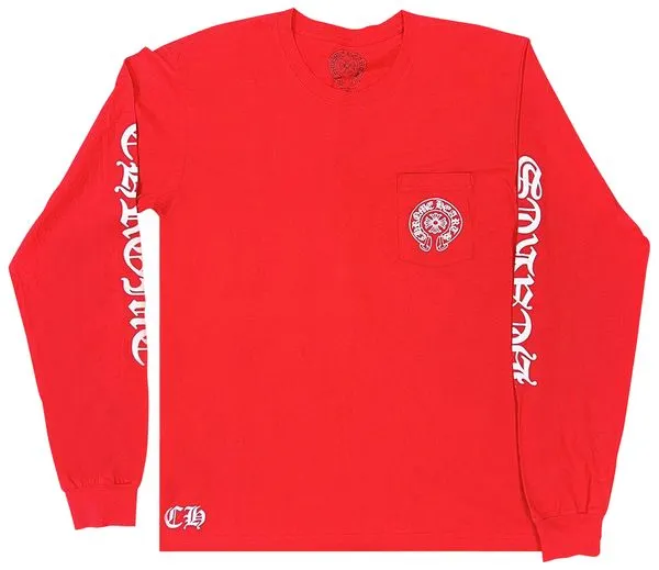 Chrome Hearts Scroll Label Long-Sleeve