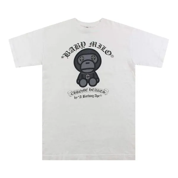 Chrome Hearts x BAPE Baby Milo T-Shirt