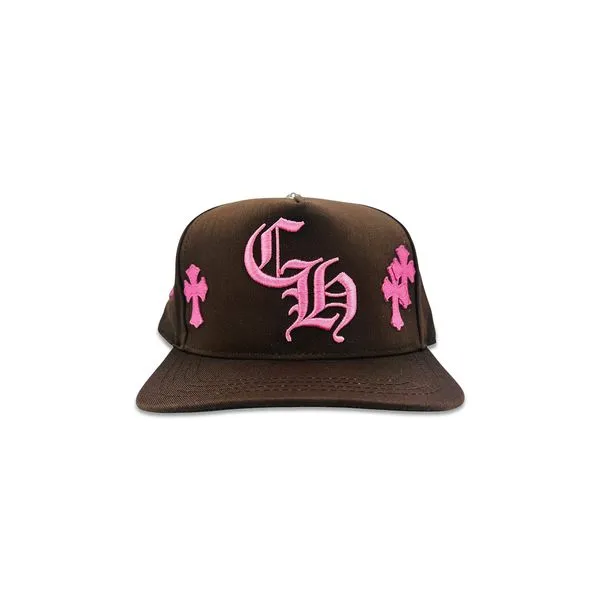 Cross Patch Brown Cap