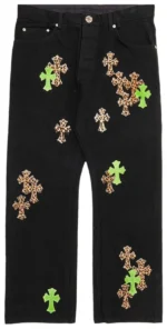Cross Patch Denim Jeans