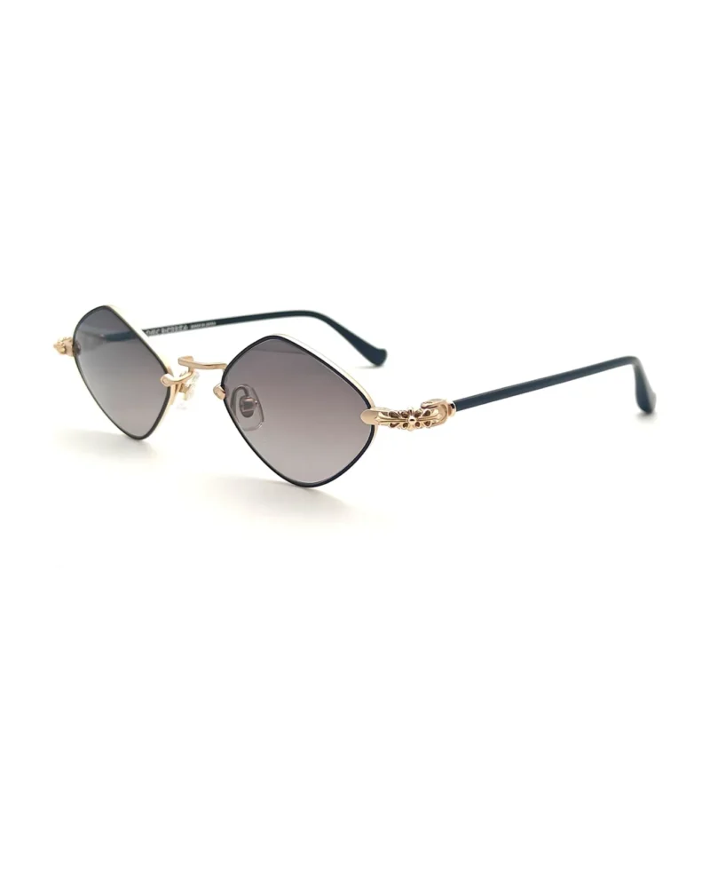 Diamond Dog Black Gold Plated Sunglasses - 1
