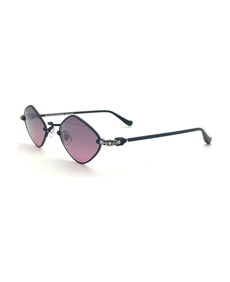 Diamond Matte Black Sunglasses - 1