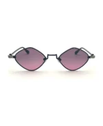 Diamond Matte Black Sunglasses