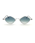 Diamong Silver Black Sunglasses