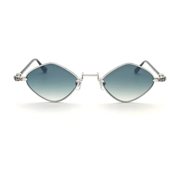 Diamong Silver Black Sunglasses