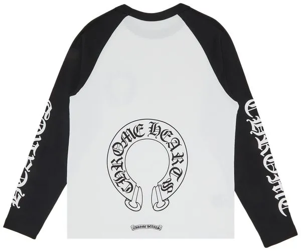 Horseshoe Neck Logo Shirt - 1