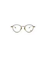 Matte Gold Plated Rx Glasses