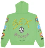 Matty Boy Sex Records Green Hoodie - 1