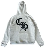 Triple Cross Gray Hoodie - 1